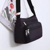 Crossbody Bag Feminina Small Bag 2024 New Oxford Cloth Canvas Bag Casual All-match Travel Shoulder Bag Backpack Zipper