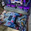 Alfombra Decorativa de Piso de Cachemira de Cristal para Sala de Estar y Mesa de Café, Alfombra Resistente a la Suciedad para el Hogar, Personajes de Marvel de Animación Transfronteriza, Sala de E-sports en stock