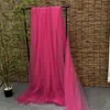 Arco de boda de malla blanca arreglo de propuesta de boda fondo estilo chino techo gasa blanca foto decoración exterior