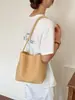 Bolso tejido retro de alta calidad para mujer 2026 nuevo bolso de axila bolso de hombro a la moda bolso cubo de moda para madre e hijo