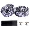 Cintas para Manillar Curvo de Bicicleta de Carretera, Cintas para Bicicleta, Manillares Camuflaje Transpirables Antideslizantes, Manillares Camuflaje de Esponja Absorbentes de Impactos