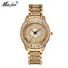 Relojes MISSFOX, Amazon AliExpress, diamantes de colores, resistente al agua, de alta gama, informales, con correa de acero, reloj para mujer, venta directa de fábrica.