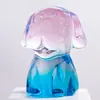 Figurillas de Perro de Cristal de los Doce Animales del Zodiaco: Perro, Rata, Dragón, Serpiente, Caballo, Oveja, Mono, Gallo, Cerdo y Perro Adornos para Manualidades de Sala de Estar y Decoraciones del Zodiaco