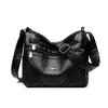 Bolsa transfronteriza de gran capacidad para madres de mediana edad, nuevo modelo 2026, bolso de hombro simple de alta gama, bolso cruzado, bolso cuadrado pequeño versátil