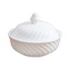 Olla de Cerámica Comercial Shaxian con Tapa para Una Persona Vajilla Dorada Moon Center Suplemento Olla de Sopa de Porcelana Fina