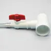 Válvula Integrada de Codo Reductor de PVC y Válvula de Bola de Cuatro Vías con Cabezal de Púa, Tubo de Aireación, Nanotubo, Accesorios para Tubo de Oxigenación