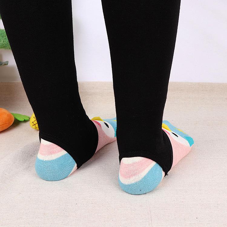 六指鼠8823纯色踩脚保暖裤12