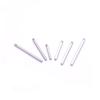 Venta al por mayor de fábrica barra redonda de acero inoxidable 304 barra cuadrada anillo para soldar aretes gancho para aretes colgante para aretes accesorios de joyería diy