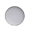 Plato cuenco de gres con esmalte de color mate color luz de luna