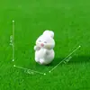 Micro Paisaje Creativo Animal Pequeño Mercado de Agricultores Figura Linda Grano Decoraciones DIY Accesorios para Colgar Mini Adornos Pequeños de Escritorio