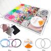 Pulsera collar infantil DIY transfronterizo con cuentas joyería para niñas juguete arcilla polimérica cuentas pony colgante hecho a mano traje