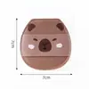 Esponja de Polvo de Piel de Animal Sintética, No Absorbe el Polvo, Cojín de Textura Aérea Malvavisco, Esponja de Maquillaje para Belleza, Doble Uso para Aplicación Seca y Húmeda, Esponja de Polvo Grande