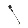Micrófono de Voz Externo Plug-In de 3.5 mm para Altavoces de Computadora, Auriculares, Micrófono Mini con Reducción de Ruido Plug-In