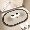 Alfombrilla de Baño de Barro Diatomeas, Felpudo Absorbente, Alfombrilla Antideslizante para Entrada de Baño y WC, Alfombra para el Hogar
