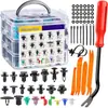 725 680 Peças Caixa com Fivela Parafuso Universal para Para-choque de Carro Conjunto de Acessórios de Fixação de Rebite de Reparo