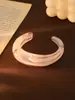 Pulsera de Apertura de Moda Eólica Europea y Americana Transfronteriza de Lujo Ligero de Gama Alta Pulsera de Nicho Pulsera Personalizada de Moda Versátil