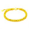 Pulseira Laipin feminina 5mm Pulseira Nova Ouro de Areia Vietnamita Joias de Moda Feminina Atacado Pulseira Losango para Mulheres