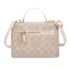 Bolsa Caja Versátil de Comercio Exterior Bolso de Hombro Único Retro de Moda Bolso de Mano Casual con Textura para el Trabajo Bolso Cruzado Simple