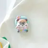Feliz Estrella de Shanghái Bebé Dibujos Animados Pegamento Cremoso Accesorios Hebilla de Zapato Croc Material Resina Accesorios Joyería DIY Pasador de Pelo