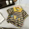 Camiseta de Manga Corta para Niños Verano Nuevo Estilo Niños Niños Chaleco Pulóver Verano Top Niños Bebé Guapo Venta al por Mayor