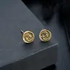 Brincos Retrô de Dragão Duplo Transfronteiriços para Homens, Modernos e na Moda, Design Cool e Único, Brincos Versáteis de Alta Qualidade para Mulheres