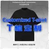 Camisetas personalizadas de manga longa e curta, impressão digital direta no tecido com tinta branca, pedidos em grande quantidade com imagens/amostras fornecidas para criação de estampas, DIY, mão de obra e material incluídos
