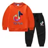 Conjunto de Ropa Infantil Transfronterizo Nuevo Primavera y Otoño 2026: Conjunto de Dos Piezas para Niños: Sudadera y Pantalón Largo, Atuendo de Algodón de Manga Larga de Color Sólido para Bebés