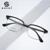 Nuevo Armazón de Metal Tr90 Transfronterizo para Lentes para Hombre Armazón para Mujer Lentes de Gama Alta Estilo Casual Negocios Apertura Armazón para Lentes
