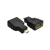 Adaptador de cabo HDMI HD 2.0 Cabo DVI VGA HD Macho para Fêmea Cotovelo Extensão Mini Micro TV
