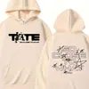 Sudadera con capucha de talla europea transfronteriza Sudadera con capucha de talla europea transfronteriza Nueva impresión periférica del cantante europeo y americano Tate