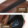 Bolsas Masculinas Novas no Atacado, Bolsas Casuais, Bolsas de Ombro Esportivas para Casais, Bolsas Transversais, Bolsas Impermeáveis de PU para Celular de Mão
