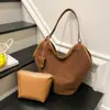 2026 Bolso Nuevo Retro de un Solo Hombro Diseño de Moda Bolso Madre-Hijo Gran Capacidad Bolso de Mano para Viajes Diarios para Mujeres
