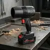 Soprador Industrial de Remoção de Poeira com Jato de Água Violento Sem Fio Bateria de Lítio Alta Potência Soprador Poderoso Tempestade Ventilador de Duto de Turbina