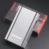 Caja de Cigarrillos Focus 10 Piezas Caja de Cigarrillos Automática Creativa para Hombre Portátil Caja de Cigarrillos Metal Juego de Fumar Personalizado Hy006