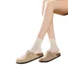 Calcetines de Algodón Anti-Pilling para Primavera y Verano Corte de Diamante Dulces Lindos Borde con Volantes Calcetines de Media Pantorrilla Transpirables Ligeros Elegantes para Mujer