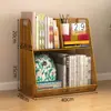 Estantería rodante con ruedas para almacenar libros, adecuada para estudiantes, uso doméstico y como estantería pequeña o estante de almacenamiento de pie junto a un escritorio