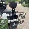 Cesta para Porta-malas de Veículo Elétrico para Coleta e Entrega de Veículos Elétricos, Revestimento Espessado de Metal para Porta-malas Traseiro, Cesta de Armazenamento de Grande Capacidade