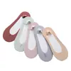 Meias Barco Novas Femininas Seda de Gelo corte livre meias femininas silicone antiderrapante boca rasa meias invisíveis femininas rede vermelha meias de chão atacado