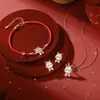 Moneda de la Suerte Original Pulsera de Caballo Linda Caballo del Zodiaco Año de Nacimiento Pulsera de Cuerda Roja Pulsera de Plata de Ley con Nácar Regalo de Año Nuevo
