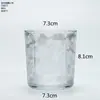 Copo de Vidro Transparente Personalizado para Velas Copo Vazio Decoração de Sala de Estar Garrafa de Aromaterapia Copo para Velas de Soja Suporte de Velas de Cristal