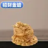 Artesanato Lançado Recentemente: Cavalo Dourado - Presente Criativo de Negócios para Clientes, Adequado para Decoração de Estudo ou Mesa de Escritório