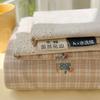 2026 Nueva Sábana de Encaje Individual para Dormitorio de Estudiantes, Funda de Colcha Estampada Individual, Juego de Tres Piezas de Fundas de Almohada Lavables de Verano