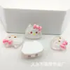 Dibujo Animado Transparente Fino Destello Sanrio Perro Parchal diy Pegamento de Crema Funda para Teléfono Accesorios para el Cabello Niña Parche de Resina Material