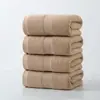 Toalla de baño de algodón al por mayor transfronteriza toalla de hotel engrosada toalla suave absorbente toalla de corte logo bordado toalla facial