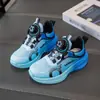 Zapatos Deportivos para Niños 2026 Modelo Nuevo Primavera/Verano con Hebilla Giratoria, Suela Suave, Antideslizantes, Transpirables, Zapatos Casuales Versátiles para Niños Mayores
