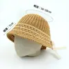 Chapéu de Pescador com Fita de Renda Estilo Japonês para Primavera e Verão, Chapéu de Palha Trançado para Afinar o Rosto, Chapéu Bucket para Proteção Solar na Praia, Estilo Versátil e na Moda
