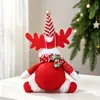 Ming Crown Novas Decorações de Natal Cartoon Old Man Doll Doll boneca boneca de neve Pingente pendente de árvore de Natal ornamento pendurado
