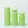 Botella de Agua Deportiva para Exteriores Transfronteriza de Acero Inoxidable 304 Termo Portátil Taza de Coche de Alta Apariencia con Asa