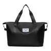 Bolsa de viagem de negócios feminina, bolsa de bagagem para curta distância, bolsa de armazenamento portátil de grande capacidade, bolsa de viagem leve dobrável, bolsa de armazenamento