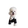 Ropa para perros, ropa de invierno, gruesa, de marca de moda, de piel, chaqueta de moto de una pieza, perro pequeño, peluche Beaumi Shenari, gato